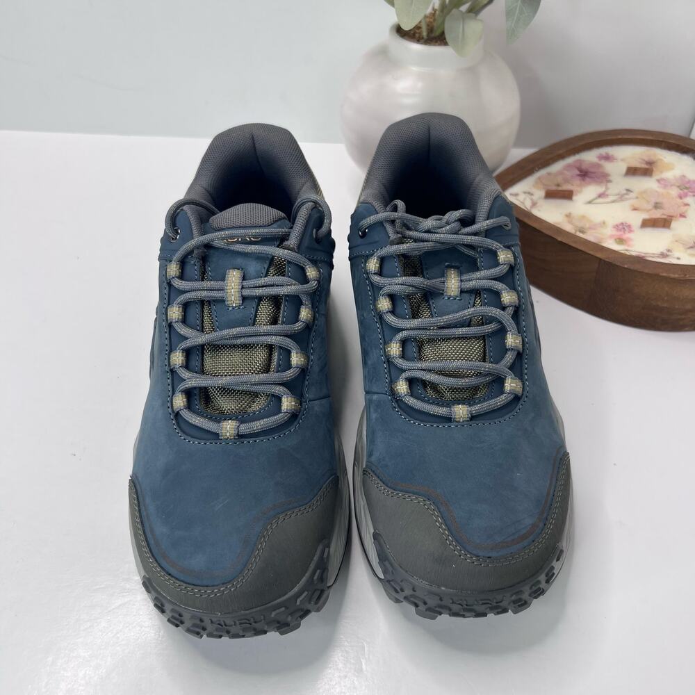 Kuru Ridge Motion Hiking Shoe Support Comfort Blue Haze/Orange Spice Women 10M - Picture 5 of 9